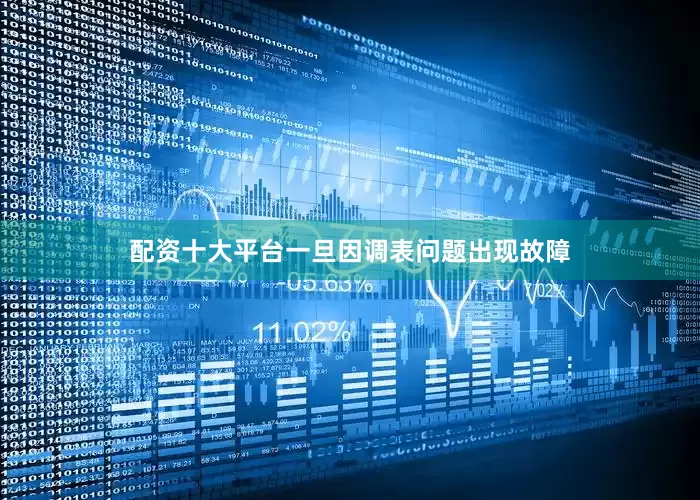配资十大平台一旦因调表问题出现故障