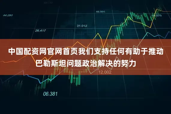 中国配资网官网首页我们支持任何有助于推动巴勒斯坦问题政治解决的努力