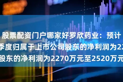 股票配资门户哪家好罗欣药业：预计2025年前三季度归属于上市公司股东的净利润为2270万元至2520万元